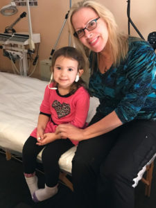 NAET allergy elimination treatment with child and Carylann Bautz at Allergy & Health Solutions Center Medford New Jersey