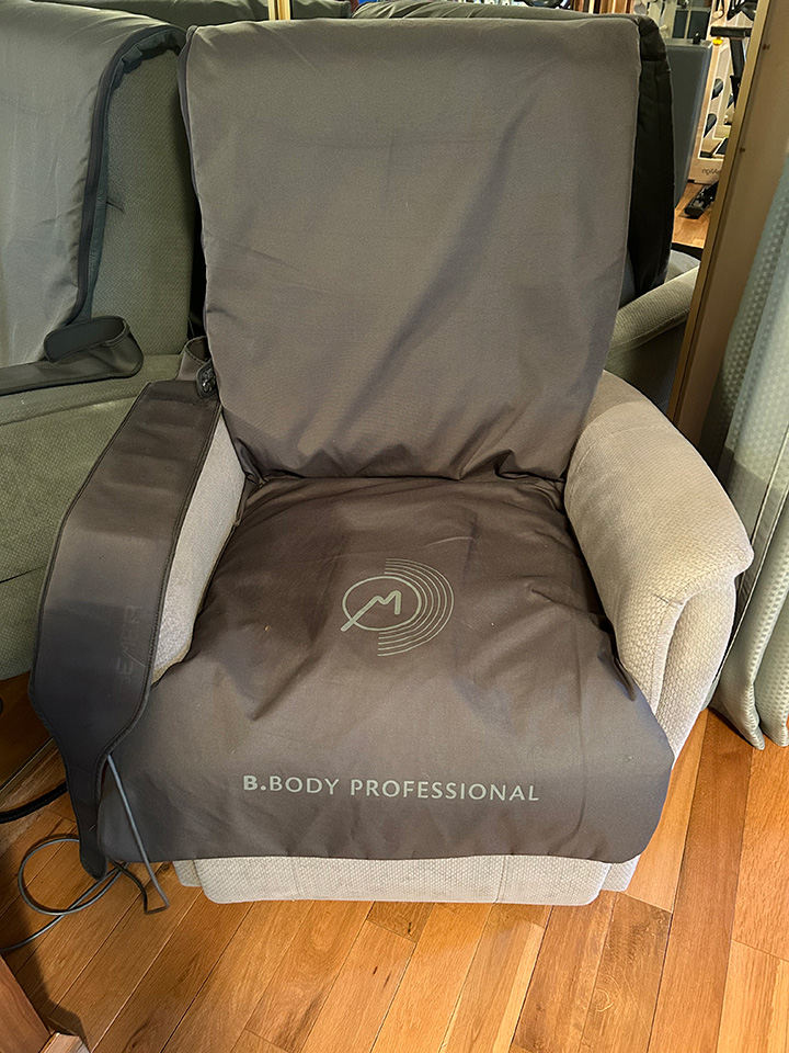 Bemer Body Professional chair at Allergy and Health Solutions Center in Medford, NJ